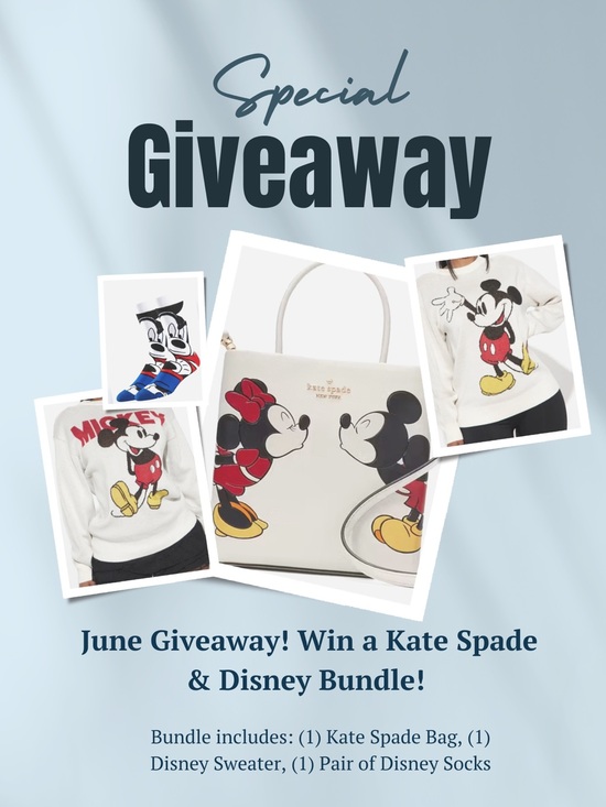 kate spade Other - •June Giveaway• It’s a Kate Spade & Disney Bundle Collab